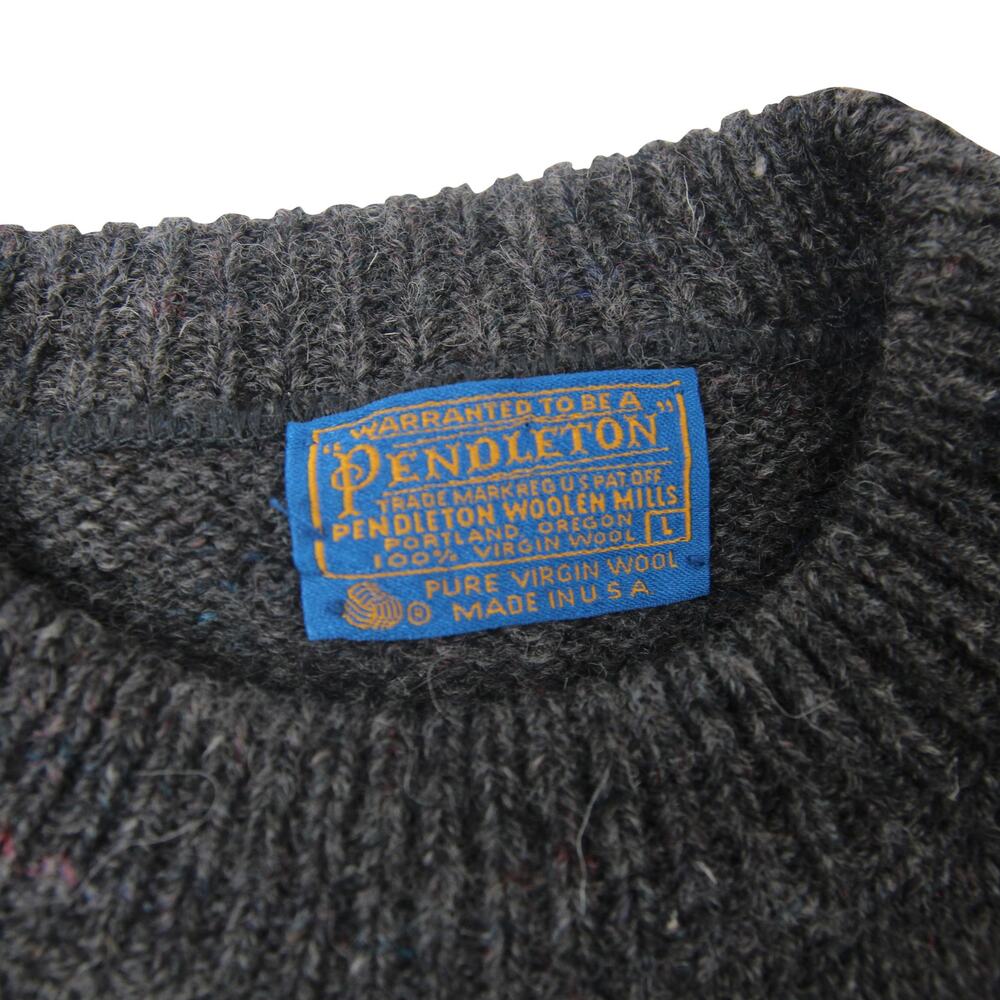 Vintage Pendleton Nordic Pattern %100 Wool Sweater - image 3